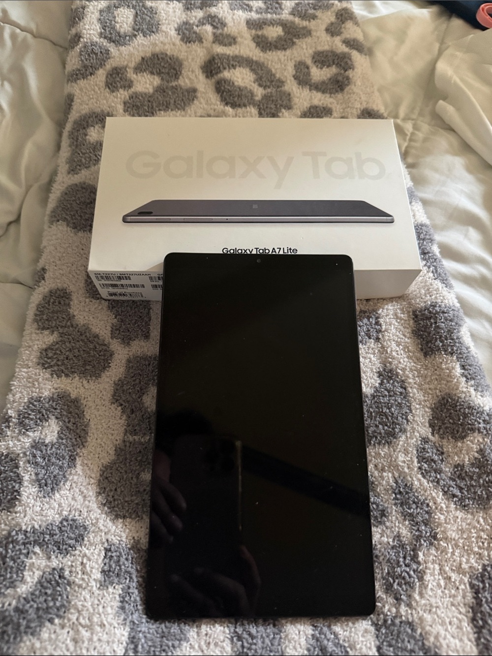 Samsung Galaxy Tab A7 Lite Tablet in Black